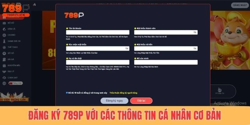 Đăng ký 789P
